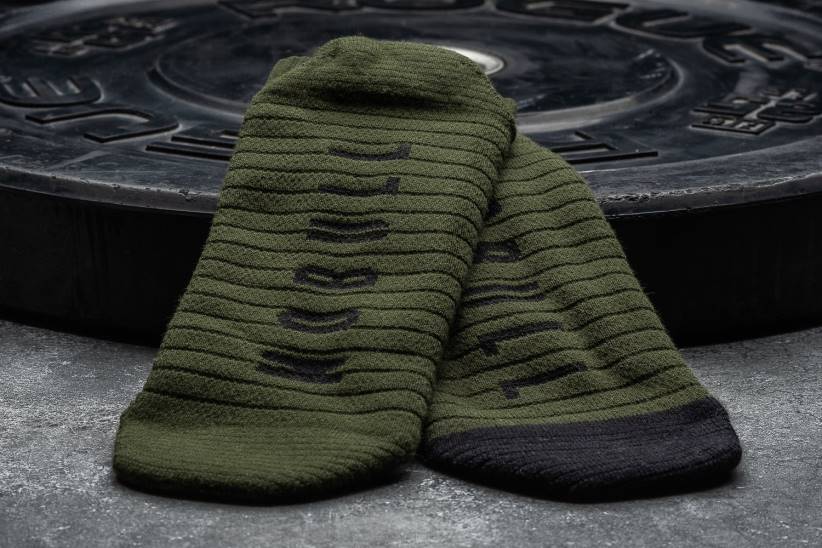 NOBULL 80NJ2894esercito di calzini bassi