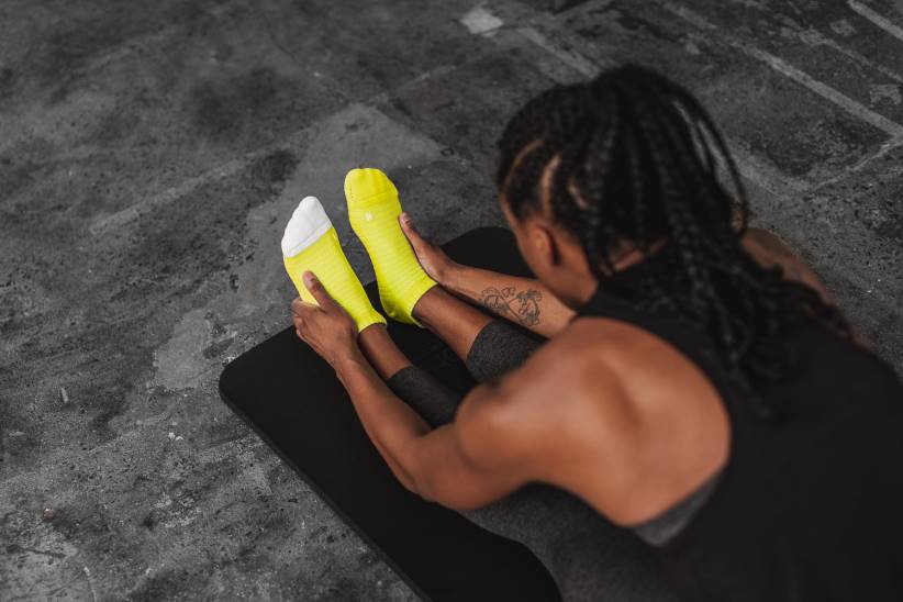 NOBULL 80NJ2924calzino basso (neon) giallo