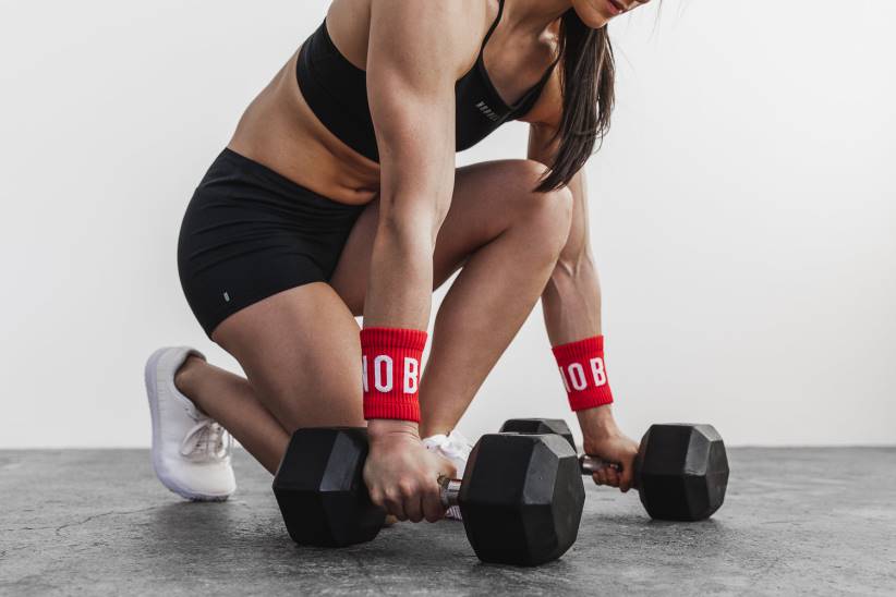 NOBULL 80NJ2943cinturini da polso rossi