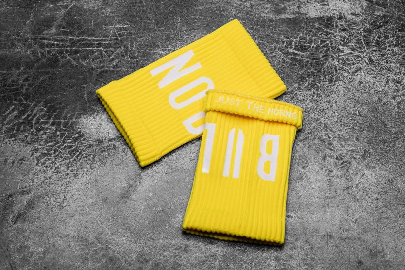 NOBULL 80NJ2954cinturini da polso (neon) gialli