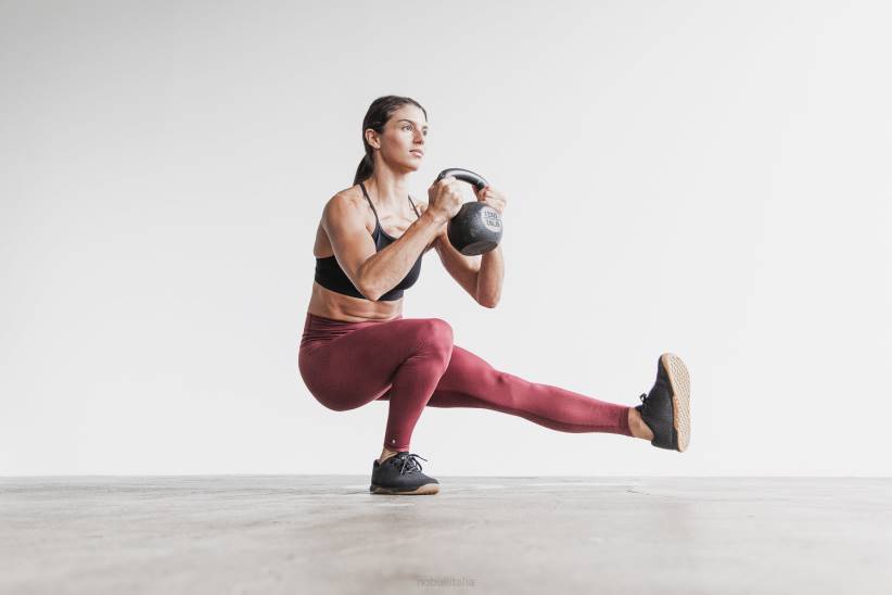 NOBULL 80NJ1842cabernet stretto (opaco) a vita alta