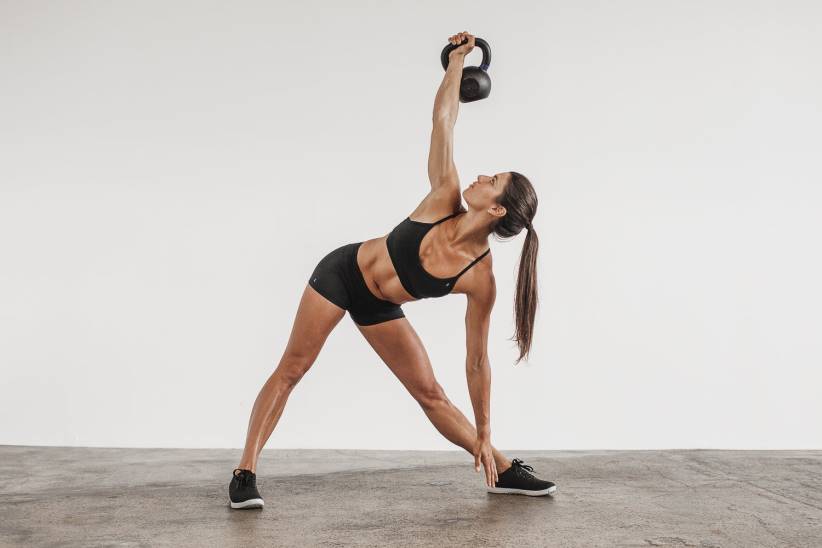 NOBULL 80NJ1854Reggiseno sportivo con scollo a V (opaco) nero