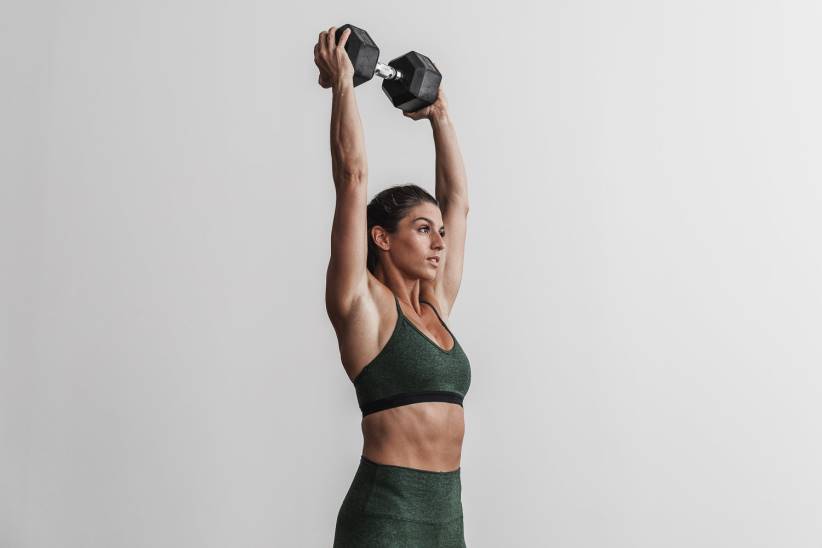 NOBULL 80NJ1859Reggiseno sportivo con scollo a V (opaco) Hunter