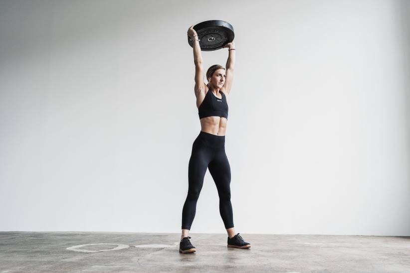 NOBULL 80NJ1865vita alta 7/8 attillata (opaca) nera