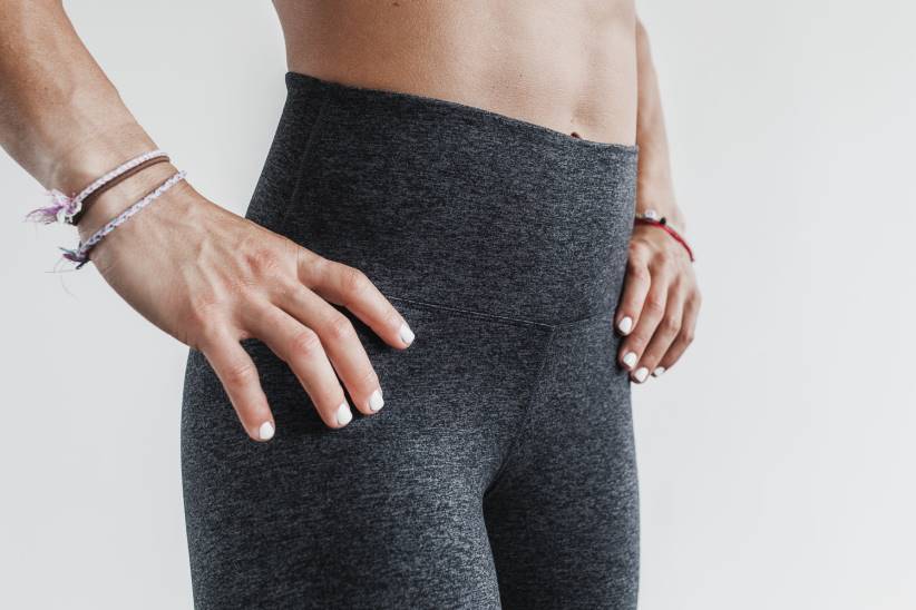 NOBULL 80NJ1871antracite alto 7/8 stretto (opaco).