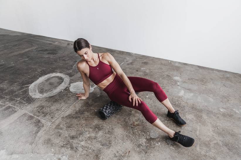 NOBULL 80NJ1877reggiseno sportivo halter (opaco) cabernet