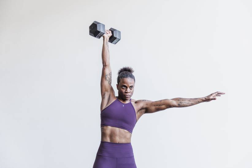 NOBULL 80NJ1881Reggiseno sportivo halter (opaco) prugna