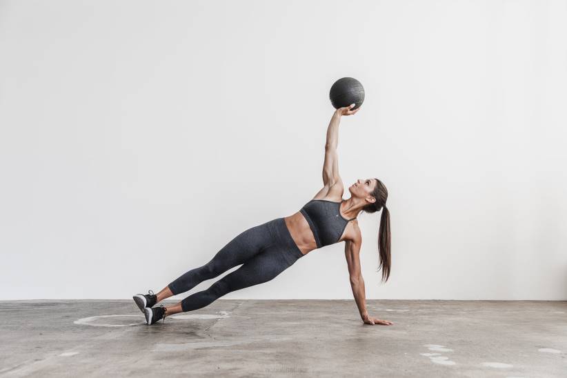 NOBULL 80NJ1883Reggiseno sportivo halter (opaco) antracite