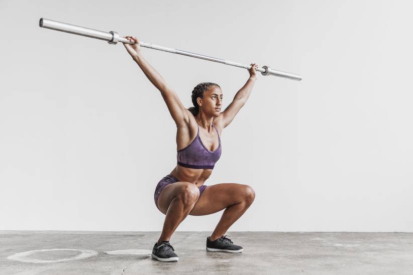 NOBULL 80NJ1888reggiseno sportivo con scollo a V (tie-dye) nightshade