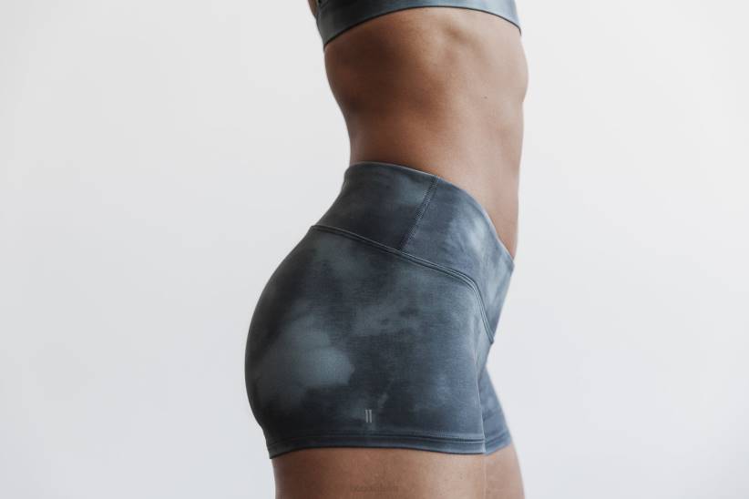 NOBULL 80NJ1901corto 2 (tie-dye) ardesia