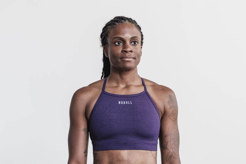NOBULL 80NJ1907reggiseno sportivo a collo alto (peluche erica)