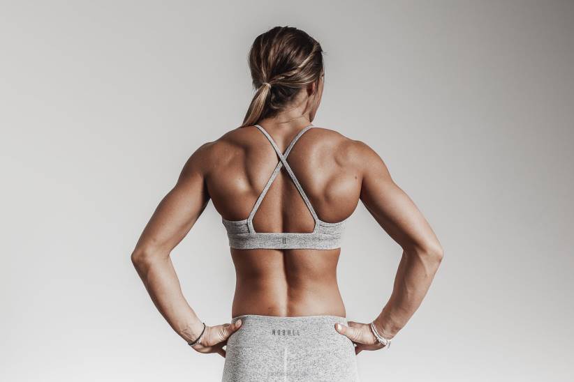 NOBULL 80NJ1908reggiseno sportivo a collo alto (peluche erica)