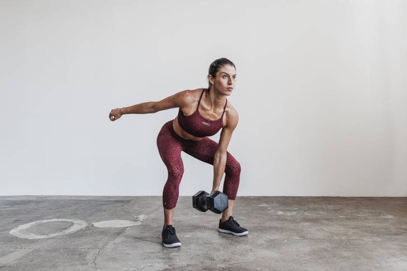 NOBULL 80NJ1912reggiseno sportivo a collo alto (peluche erica)