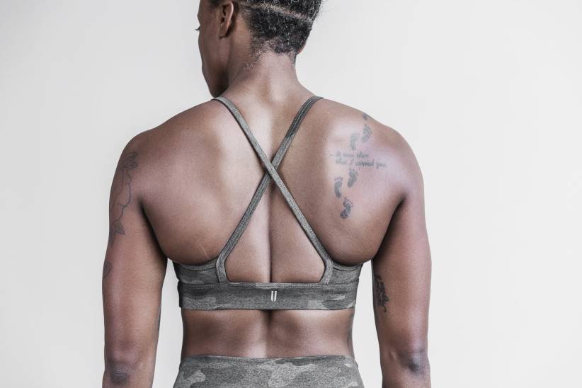 NOBULL 80NJ1915reggiseno sportivo a collo alto (peluche erica)