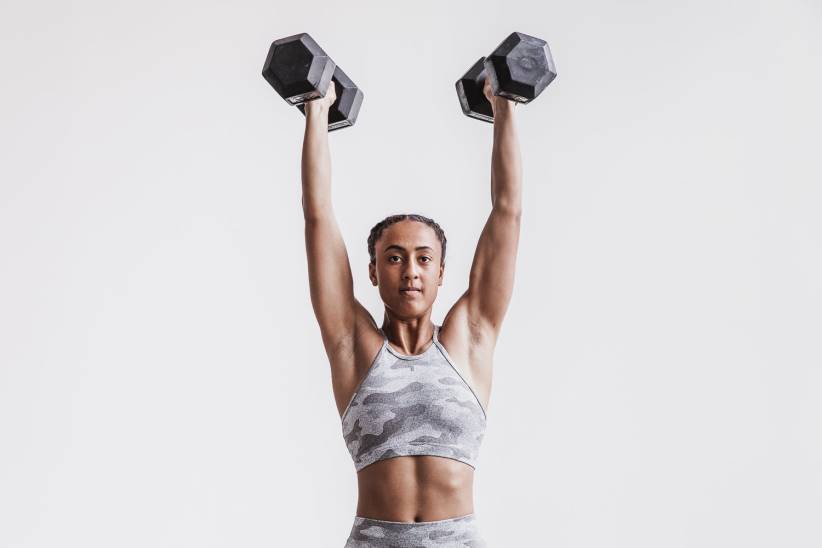 NOBULL 80NJ1936Reggiseno sportivo allacciato alla caviglia (peluche erica)