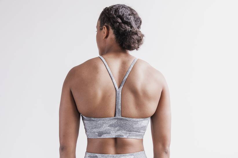 NOBULL 80NJ1936Reggiseno sportivo allacciato alla caviglia (peluche erica)