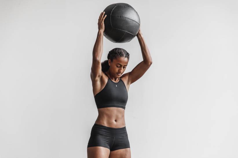 NOBULL 80NJ1939Reggiseno sportivo allacciato alla caviglia (peluche erica)