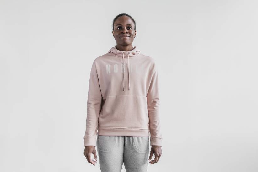 NOBULL 80NJ1948felpa con cappuccio da donna polverosa