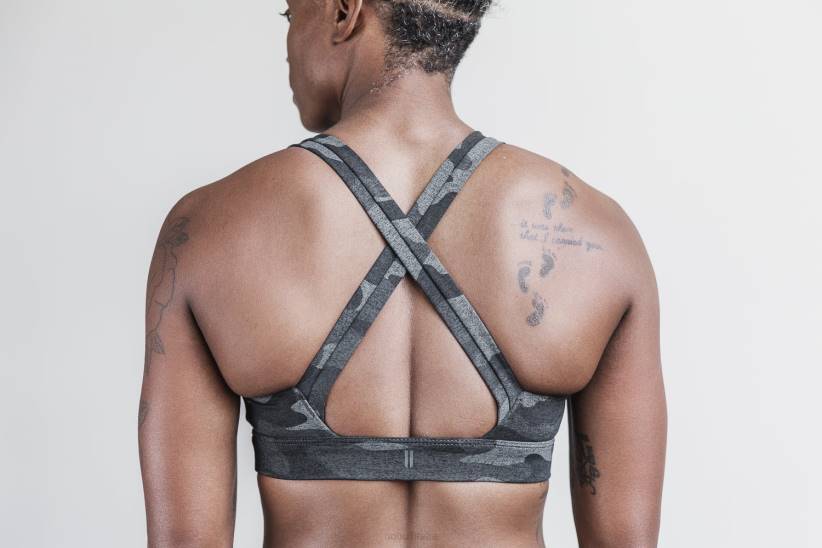 NOBULL 80NJ1953reggiseno sportivo pace (peluche erica) carbonio