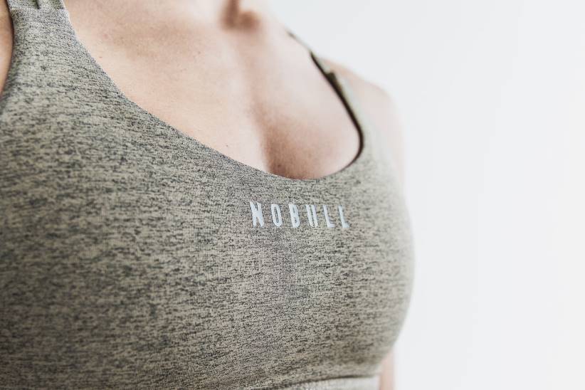 NOBULL 80NJ1955reggiseno sportivo ritmo (peluche erica) rock