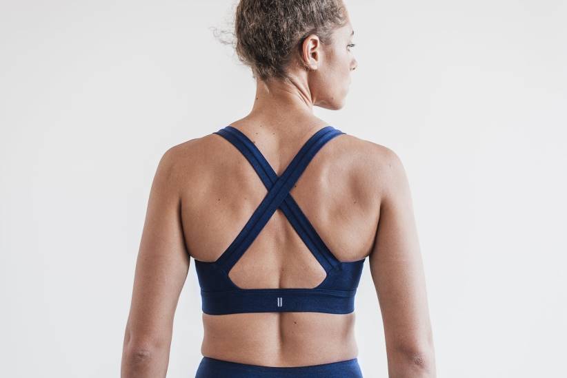 NOBULL 80NJ1959reggiseno sportivo ritmo (peluche erica) profondo