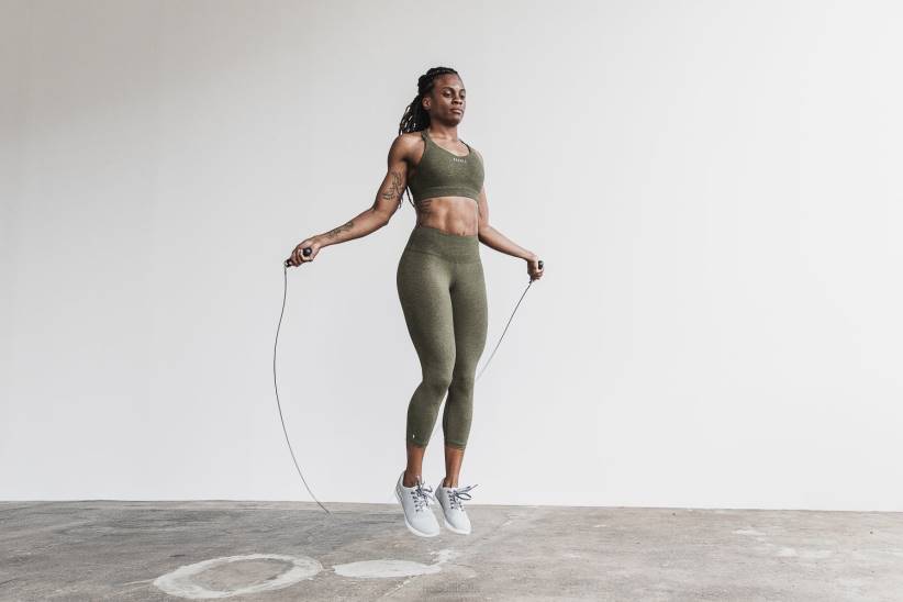 NOBULL 80NJ1960reggiseno sportivo pace (peluche erica) oliva