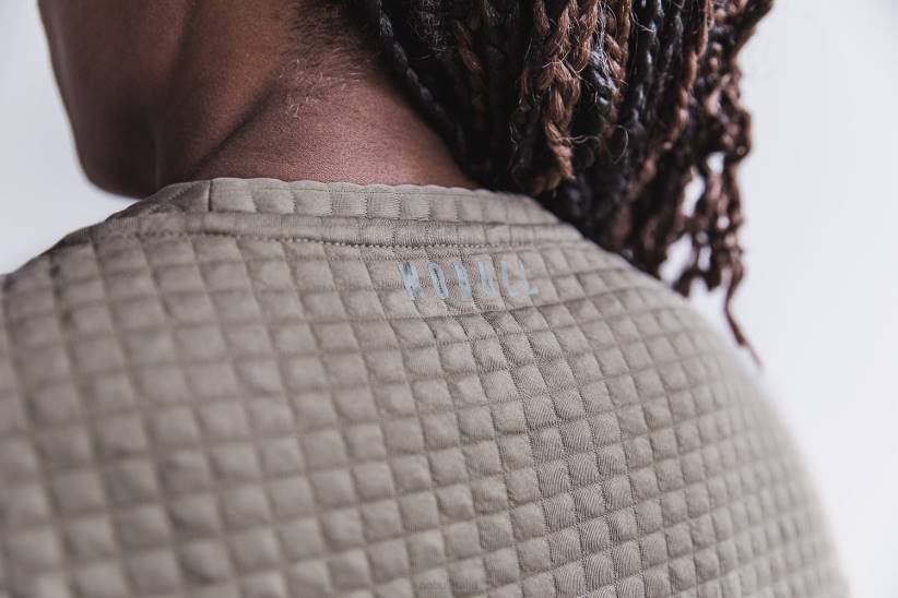 NOBULL 80NJ1975pullover trapuntato da donna girocollo rock