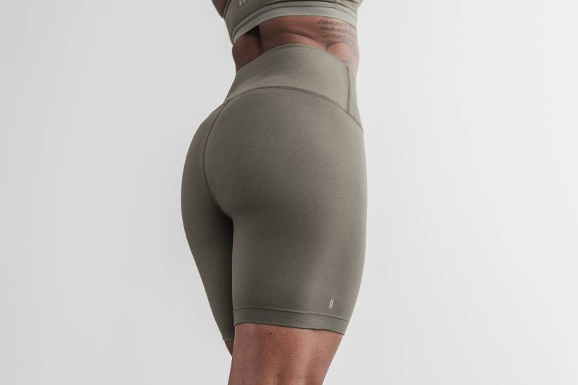 NOBULL 80NJ1986a vita alta corto 6 (opaco) scuro