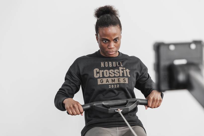 NOBULL 80NJ2027Felpa da donna Crossfit Games 2022 Crew