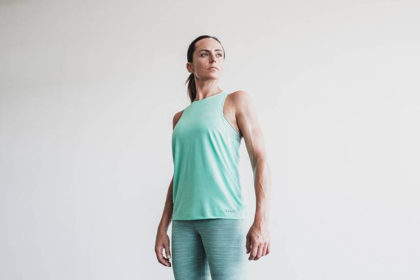 NOBULL 80NJ2084canotta da donna a collo alto (colori vivaci)