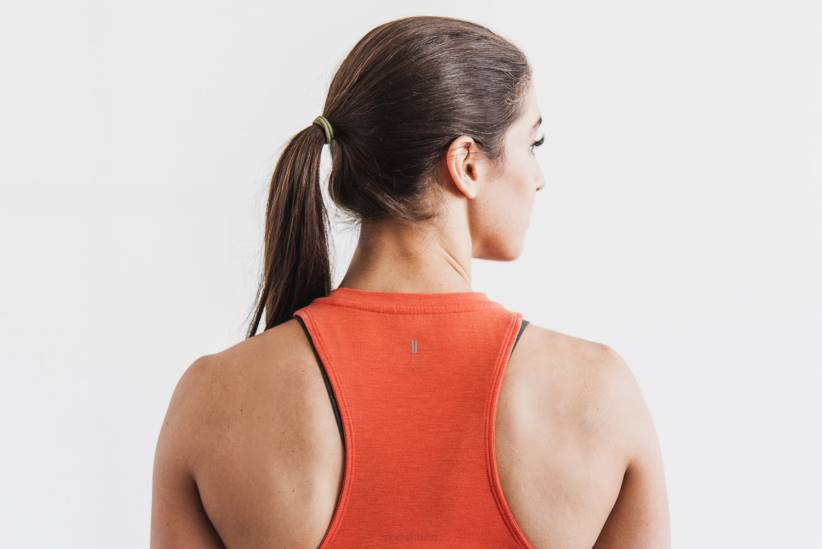 NOBULL 80NJ2088canotta da donna a collo alto (colori vivaci) terra