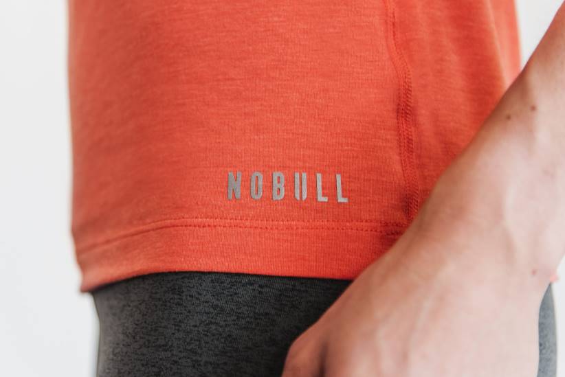 NOBULL 80NJ2088canotta da donna a collo alto (colori vivaci) terra