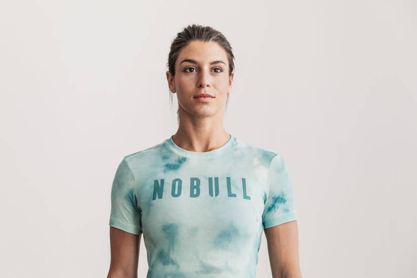 NOBULL 80NJ2103maglietta da donna (tie-dye) vaniglia