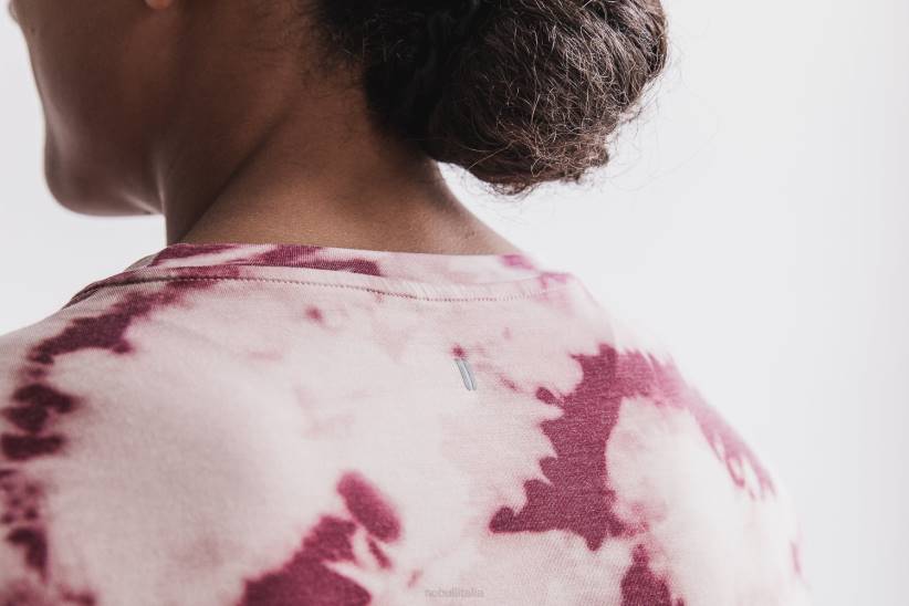 NOBULL 80NJ2105maglietta da donna (tie-dye) impolverata