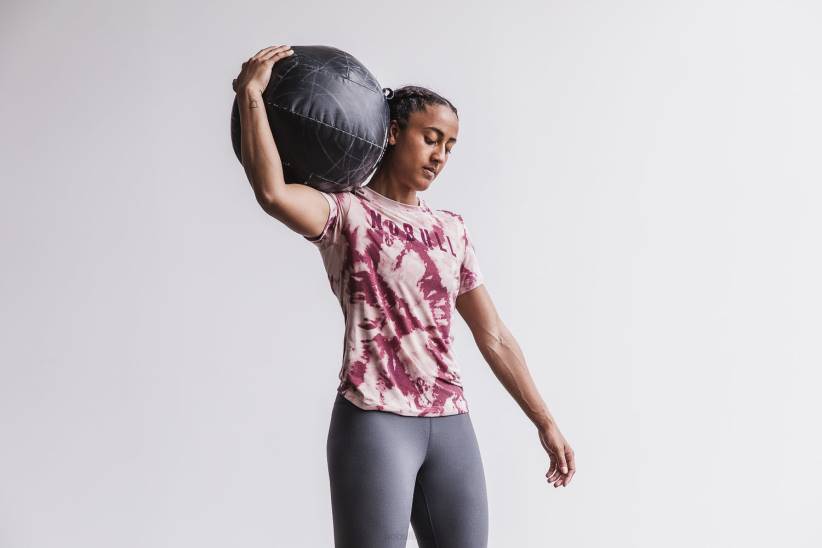 NOBULL 80NJ2105maglietta da donna (tie-dye) impolverata