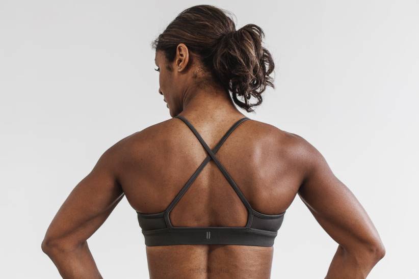 NOBULL 80NJ2126reggiseno sportivo a collo alto scuro