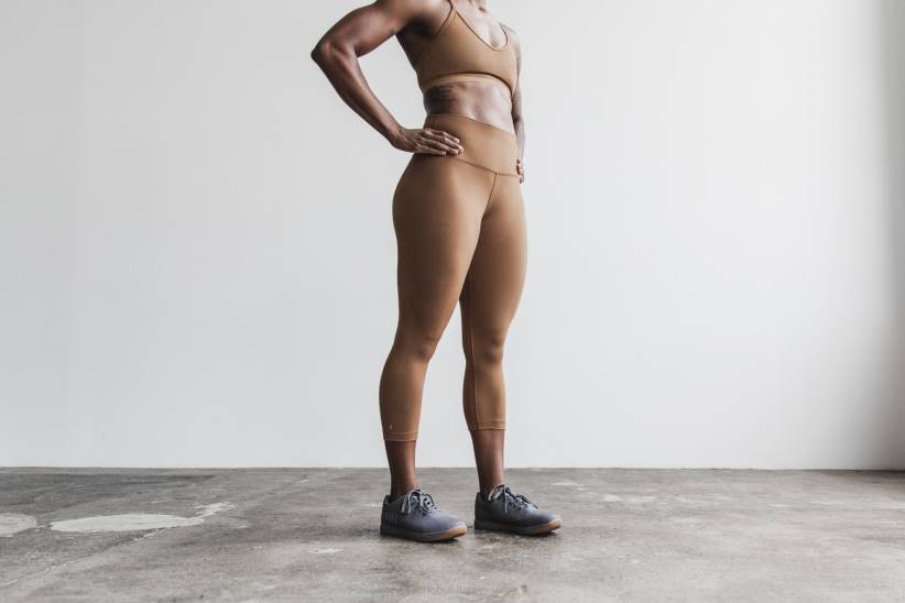 NOBULL 80NJ2137caramello mou (opaco) a vita alta