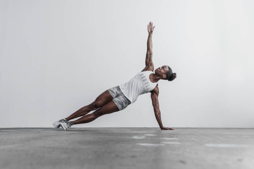 NOBULL 80NJ2183corto a vita media 2 (peluche erica)