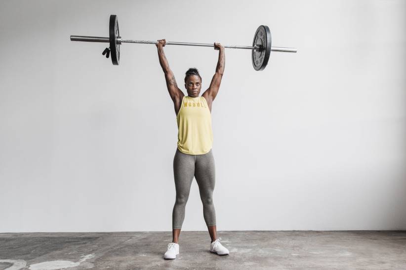 NOBULL 80NJ2207canotta a collo alto da donna (colori di stagione)