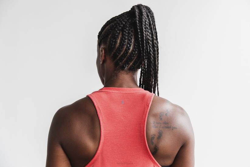 NOBULL 80NJ2213canotta da donna a collo alto (colore brillante)