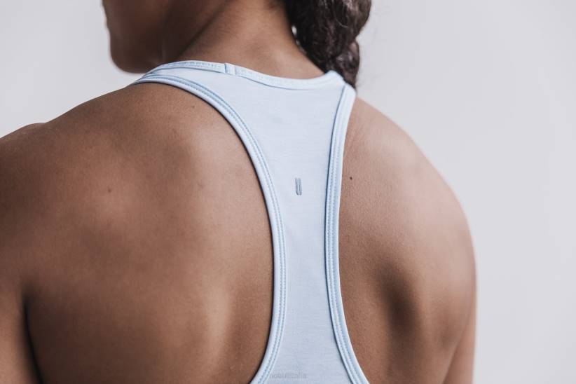 NOBULL 80NJ2233canotta da donna con taglio vogatore (colori stagionali) ghiaccio