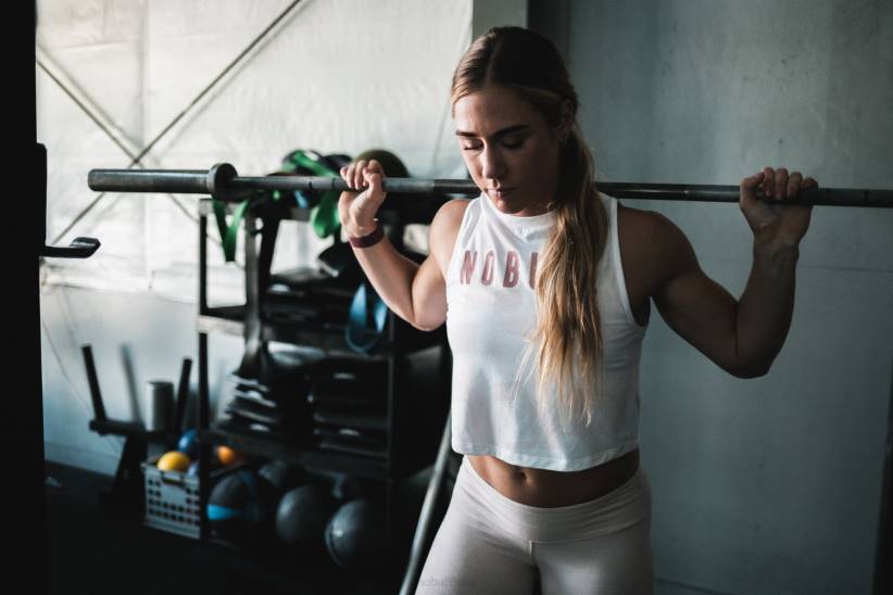 NOBULL 80NJ2255pozzi di serbatoio muscolare femminile (pozzi).