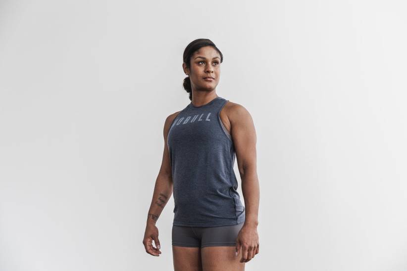 NOBULL 80NJ2267canotta da donna a collo alto (colore classico)