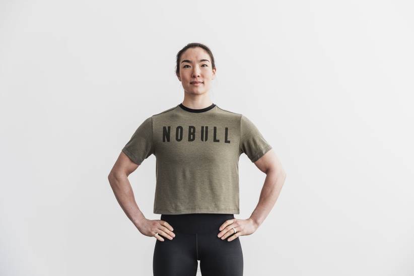 NOBULL 80NJ2277T-shirt squadrata da donna