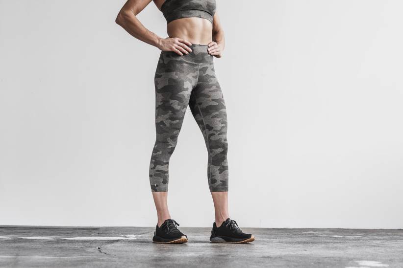 NOBULL 80NJ2292raccolto alto (peluche erica) scuro