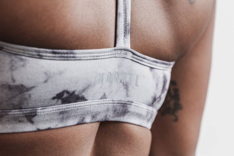 NOBULL 80NJ2309reggiseno sportivo allacciato alla caviglia (tie-dye) nuvola