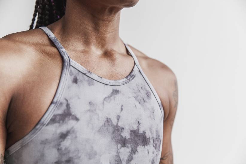 NOBULL 80NJ2309reggiseno sportivo allacciato alla caviglia (tie-dye) nuvola