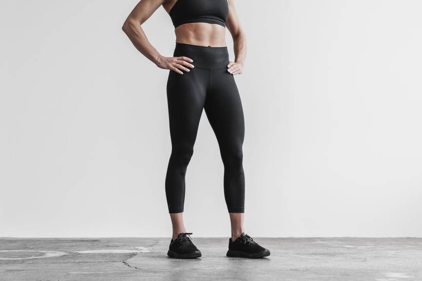 NOBULL 80NJ2316vita alta 7/8 attillata (peluche erica)