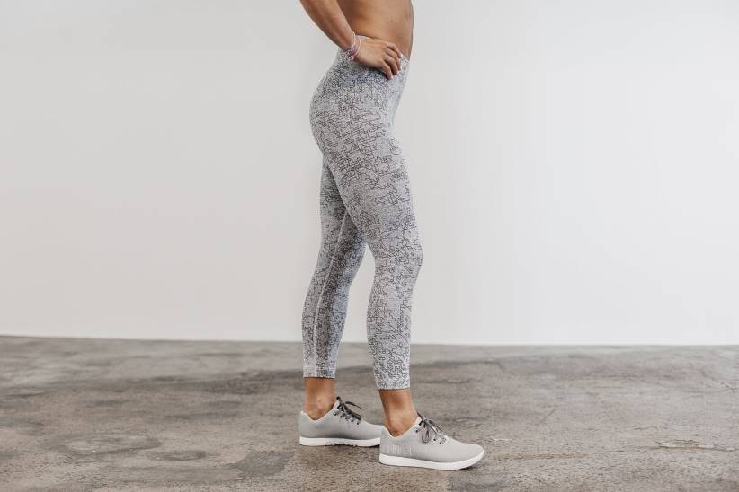 NOBULL 80NJ2319vita alta 7/8 attillata (peluche erica)