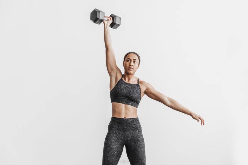 NOBULL 80NJ2321reggiseno sportivo a collo alto () antracite